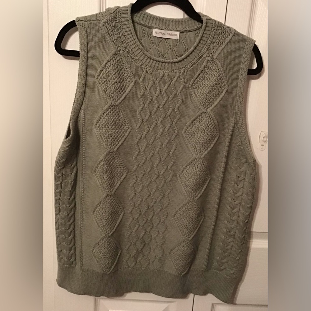 Neutral Ground Sweater.  Size L-XL